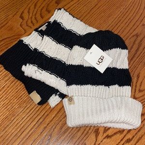 NWT UGG Winter Hat and Scarf Set